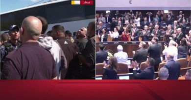 Arrivée de prisonniers palestiniens à Ramallah