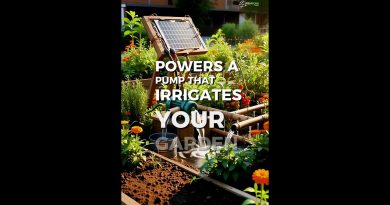 Arrosage de jardin écolo : un système solaire DIY