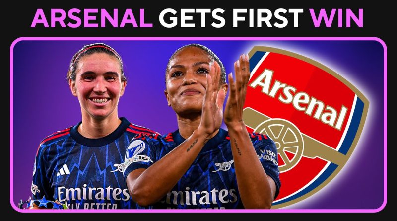 Arsenal triomphe face à Benfica : première victoire en UWCL