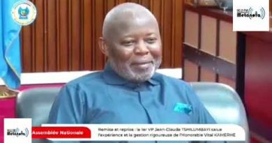 Assemblée Nationale : Tshilumbayi valorise l'expérience de Kamerhe