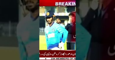 Attaque contre l'équipe de Sri Lanka : Afsos na Khabar