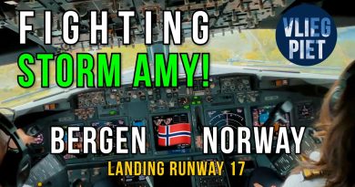 Atterrissage spectaculaire de la tempête AMY à Bergen