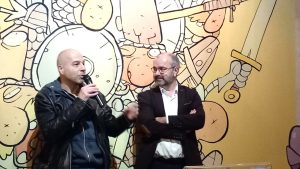 Au château de Falaise, le dessinateur humoristique Tébo revisite Guillaume le Conquérant