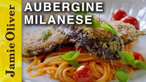 Aubergine Parmesan à la Milanaise avec Spaghetti | Jamie Oliver