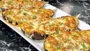 Aubergines Gratinées Farcies : Recette Végétarienne Savoureuse