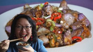 Aubergines sautées à la chinoise : tendres et savoureuses