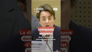 🔍 Audition de la directrice du Louvre au Sénat après le vol