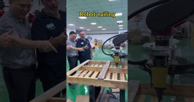 Automatisation industrielle : bras robotique à six axes