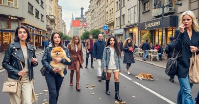 Automne à Bucarest 2025 : Balade 4K avec de belles Roumaines