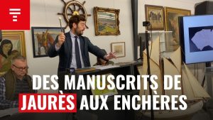 Aux aurores, elle acquiert un manuscrit inédit de Jaurès