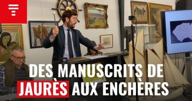 Aux aurores, elle acquiert un manuscrit inédit de Jaurès