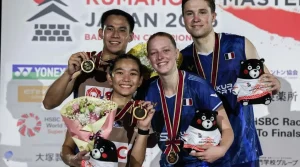 Badminton. Pas de titre au Japon pour Thom Gicquel et Delphine Delrue, battus en finale pour la