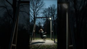 Balançoire mystérieuse : elle bouge seule et semble rire !