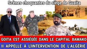Bamako : Assimi Goita appelle l'Algérie à l'aide