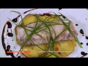 Bar en croûte d'argile : la recette de Thierry Marx