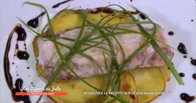 Bar en croûte d'argile : la recette de Thierry Marx