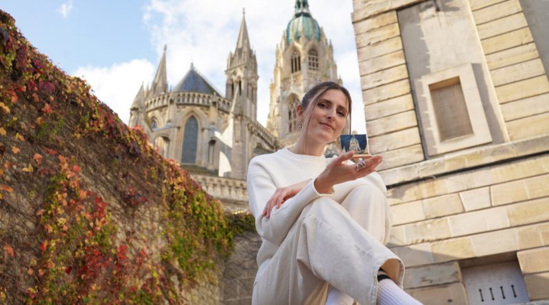 Bayeux, refuge d'Olha, 32 ans, venue d'Ukraine