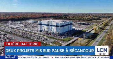 Bécancour : Deux projets clés de batteries suspendus