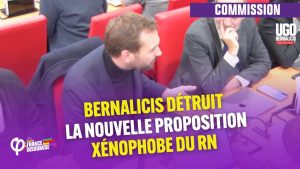 Bernalicis rejette la nouvelle proposition xénophobe du RN