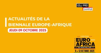 Biennale Europe-Afrique : Actus du 9 octobre !