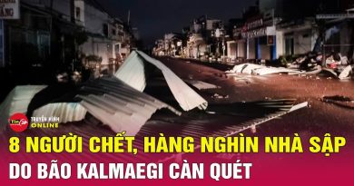 Bilan dévastateur du typhon Kalmaegi : 8 morts et des milliers de dégâts