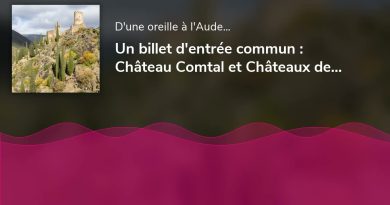 Billet unique : Château Comtal et Châteaux de Lastours