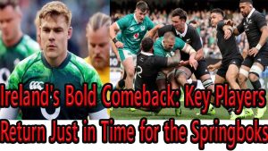 Blessure Choquante pour l'Irlande : Les Soucis de McCloskey en Jeu !