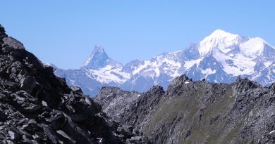Switzerland, Alps, Matterhorn, lake, mountains, Swiss flag, Geneva