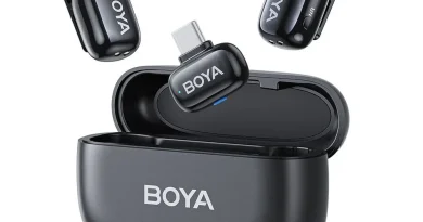Kits de micros sans fil BOYA mini-14 avec connectivité USB-C