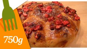 Brioche moelleuse aux pralines roses - 750g