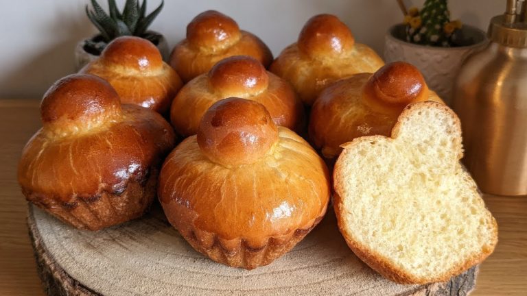 Brioches parisiennes maison : la recette facile à suivre !