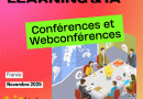 Agenda Digital Learning et IA : Événements de novembre 2025 à L'atelier du formateur