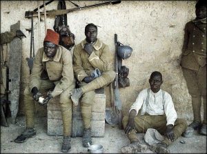 ARAGON, GUERRE 14-18, SOUFFFRANCE, AFRICAINS, AFRIQUE, FRANCE, SOLDAT, INCONNUE