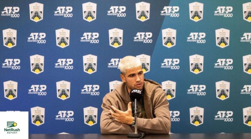 CARLOS ALCARAZ S'EMBRASE AU MASTERS DE PARIS : 'IL FAUT AGIR !'