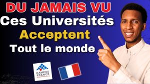 Campus France 2025/2026 : Universités avec admission simplifiée