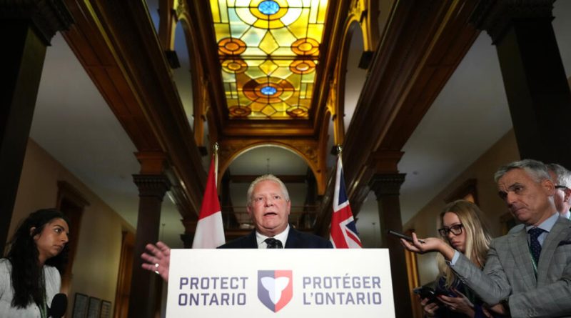 Canada: le Premier ministre de l'Ontario refuse de s'excuser pour la pub qui a vexé Donald Trump