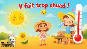 ☀️ Canicule : Comptine éducative pour enfants en 5 couplets