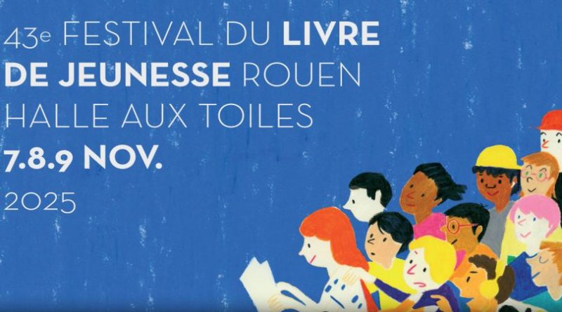 Carole Trébor marraine du 43ème festival du livre de jeunesse de Rouen - ICI