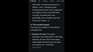 Cartes et modèles de désinformation sur la Terre plate