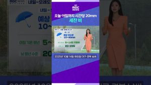 Ce matin : Pluie intense de 20 mm/h à Daegu