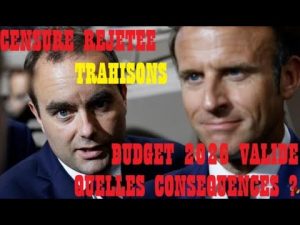 Censure rejetée : Macron, Lecornu et les traîtres du PS en ligne de mire