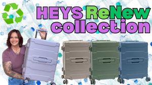 Cette valise est fabriquée à partir de 70 bouteilles en plastique !