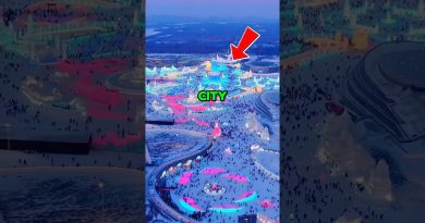 Cette ville disparaît chaque hiver ! 😳