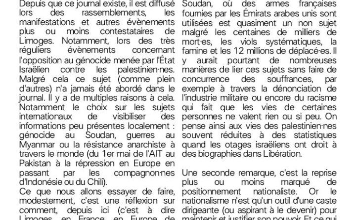 Chaline – octobre 2025