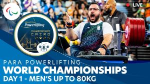 Championnats du Monde 2025 | Para Powerlifting Hommes -80kg