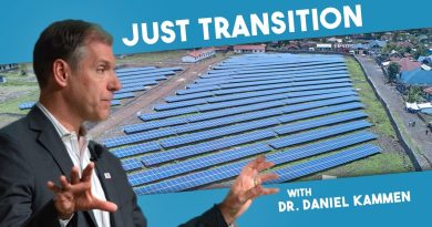 Changement climatique et transition juste avec Dr. Daniel Kammen