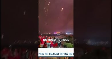 Chaos et incendie lors d'un spectacle de drones en Chine