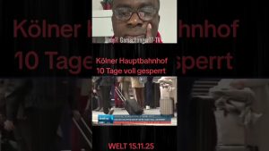 Chaos ferroviaire à Cologne : 10 jours de fermeture du Hauptbahnhof