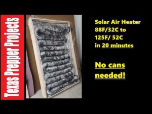 Chauffage solaire : +10°C en 20 minutes sans canettes !