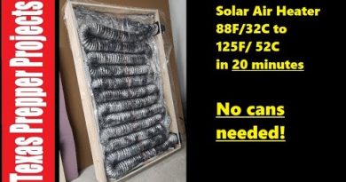 Chauffage solaire : +10°C en 20 minutes sans canettes !